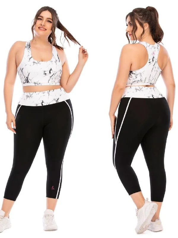 Snowdrop Sports Leggings by Run Free by Vee