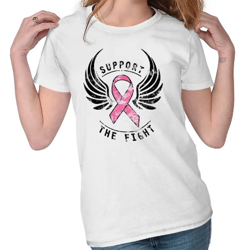 Breast Cancer Awareness Ladies T Shirt