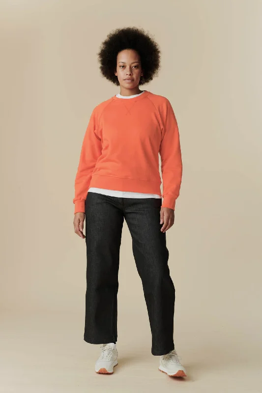 Women's Raglan Sweatshirt - Peach