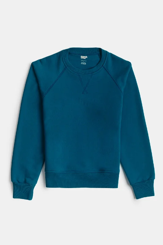 Women's Raglan Sweatshirt - Teal